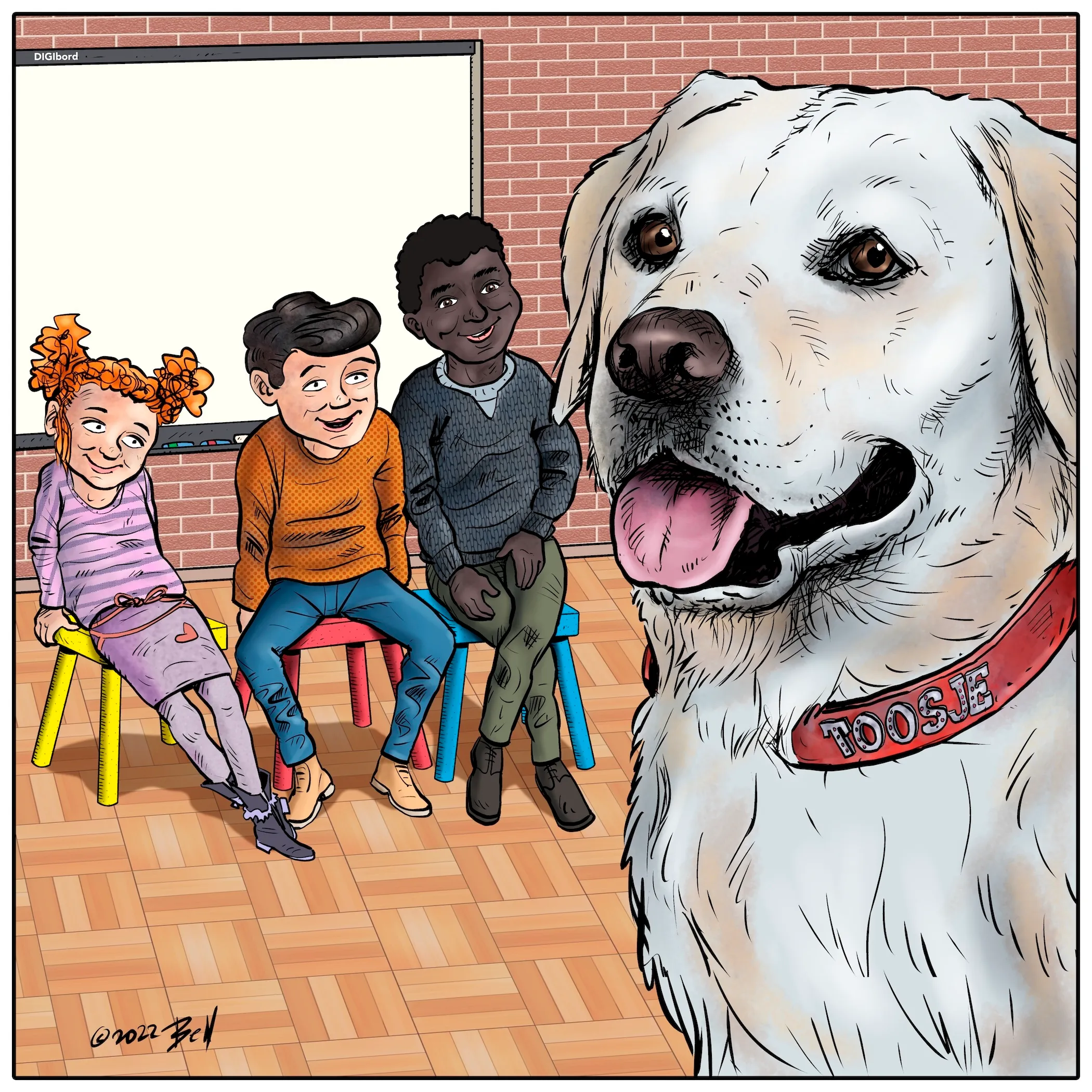 Illustratie door Ben Art Work — voorbeeld 41