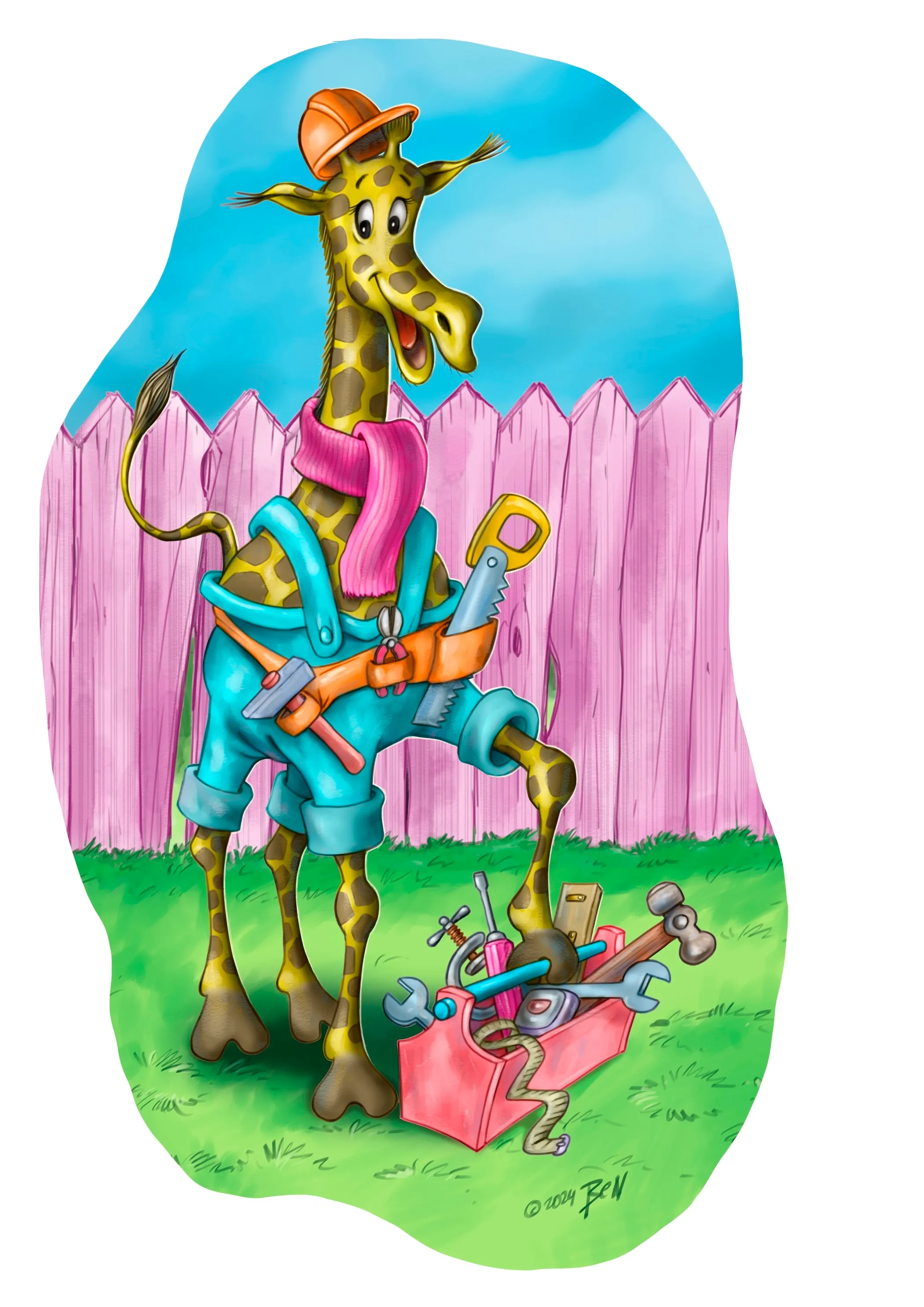 Illustratie door Ben Art Work — voorbeeld 42