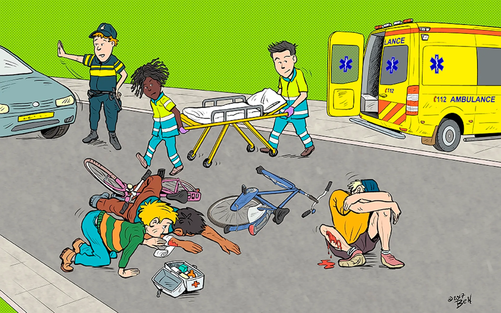 Illustratie door Ben Art Work — voorbeeld 48