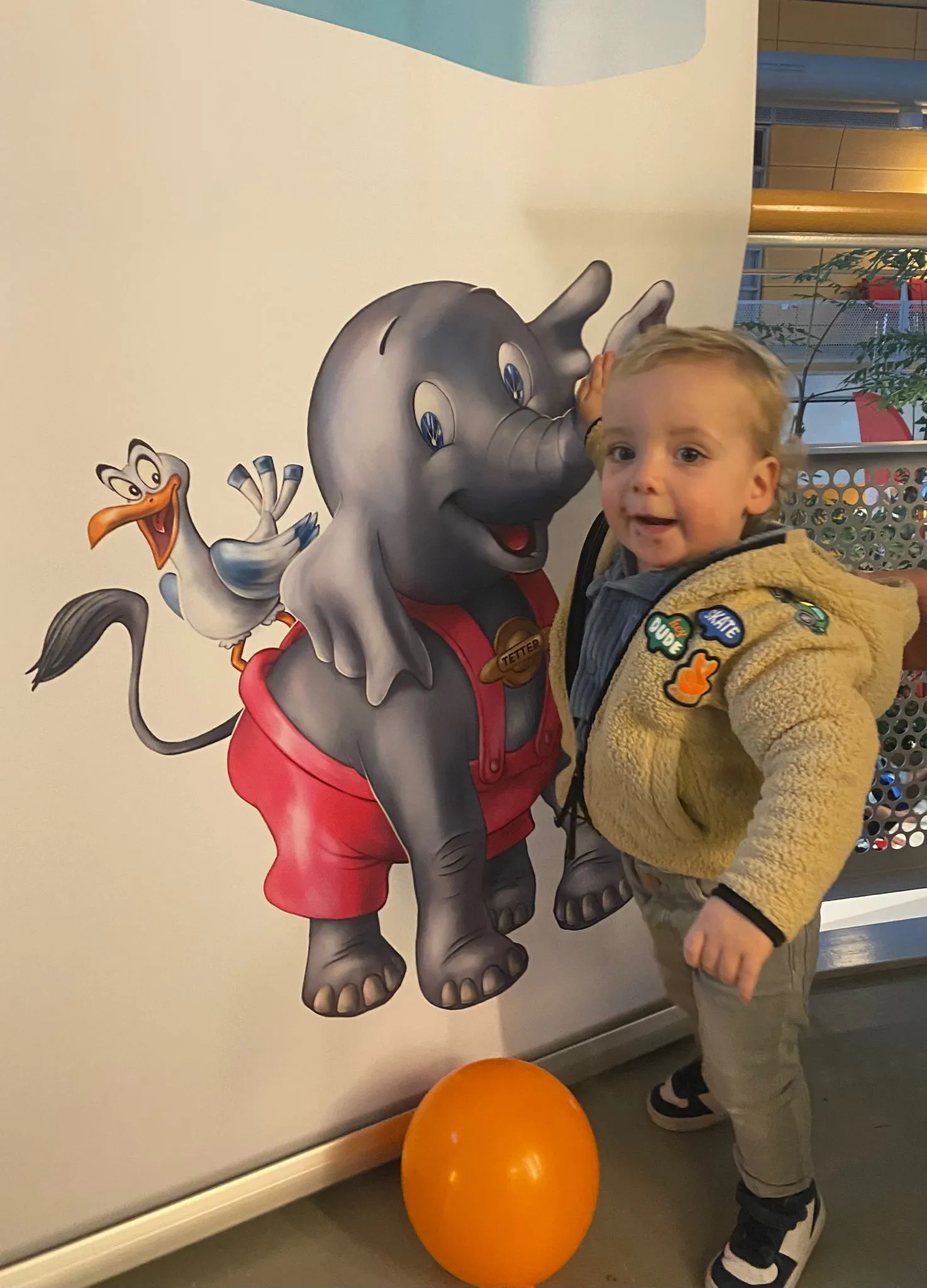 Ben tekent live op een evenement — voorbeeld 2